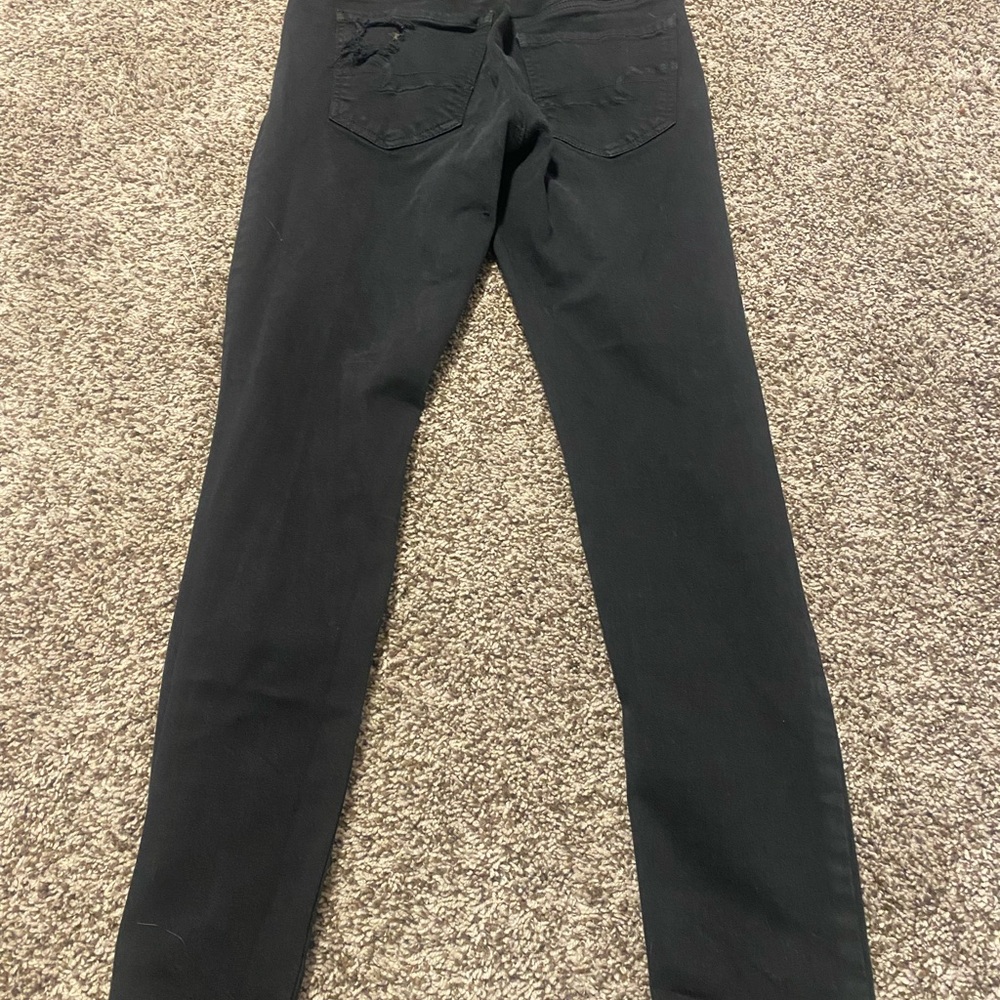 American Eagle Next Level Straight Black Women's Jeans
